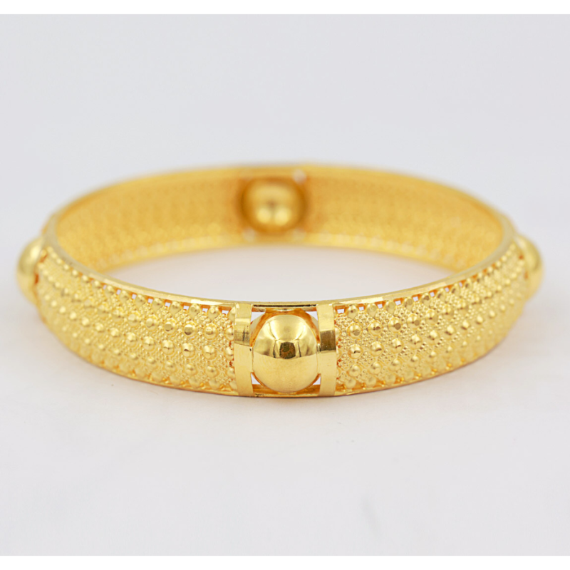Artistic 22k gold bangles