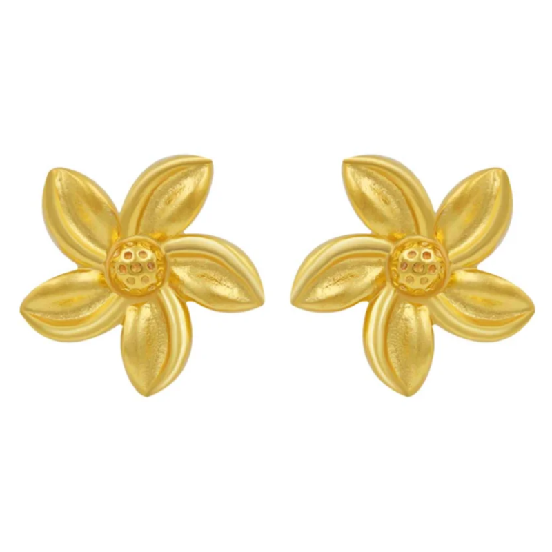 Beautiful 18k gold earrings