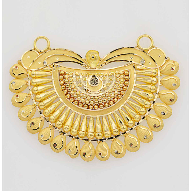 Elegant 22k gold pendant