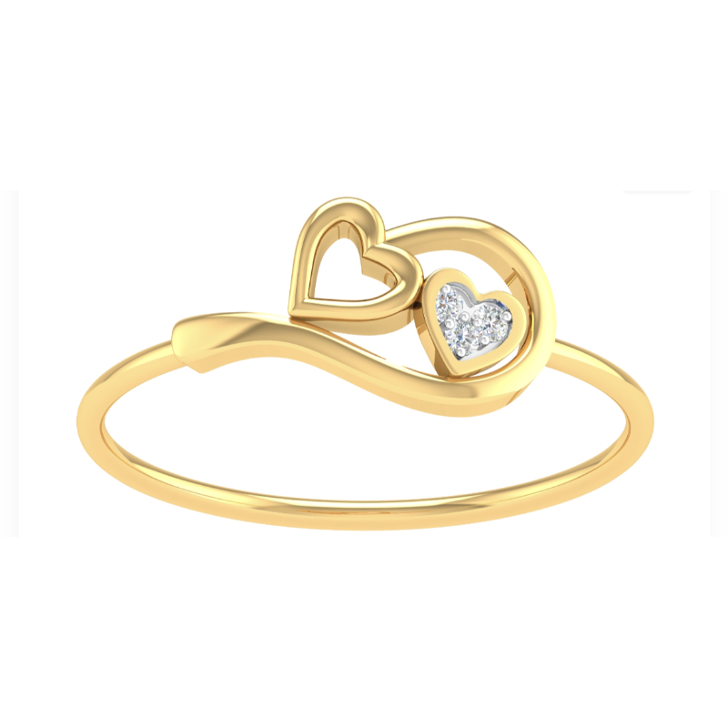 Sparkling diamond ring 