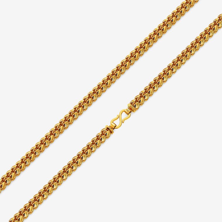 Artisan Texture Gold Chain