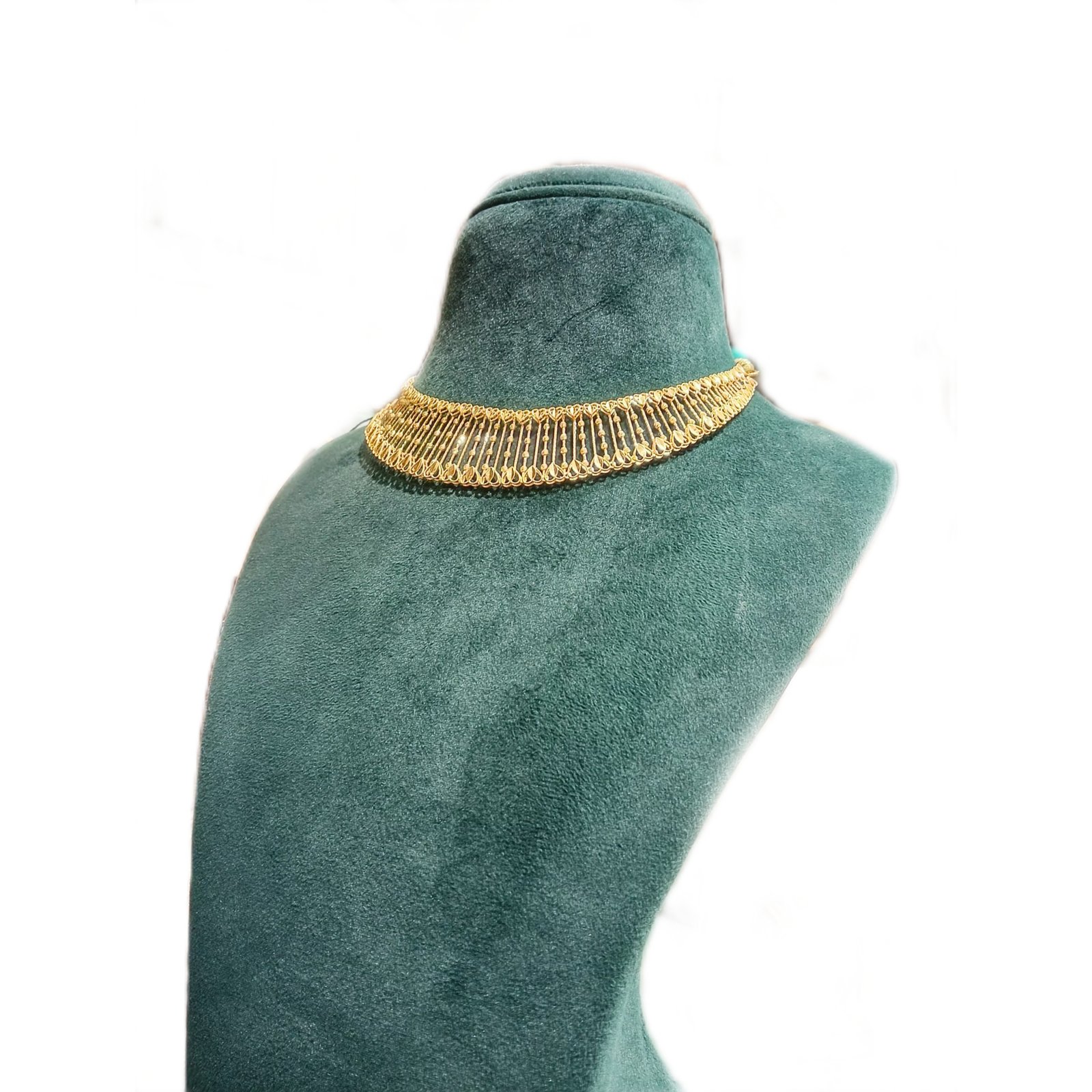 Tercius Pattern Short Necklace