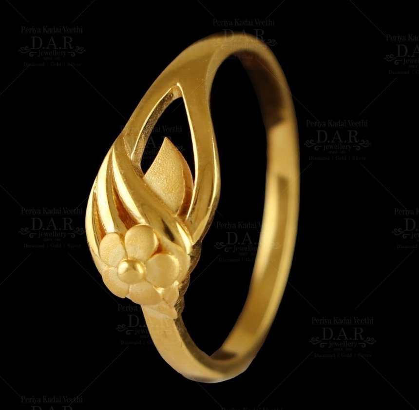 Casting Gold Finger Ring 