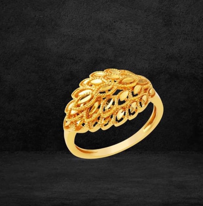 Casting Gold Finger Ring 