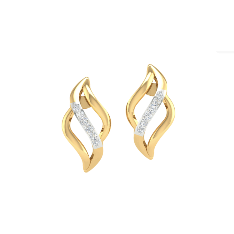 Delightful diamond earrings