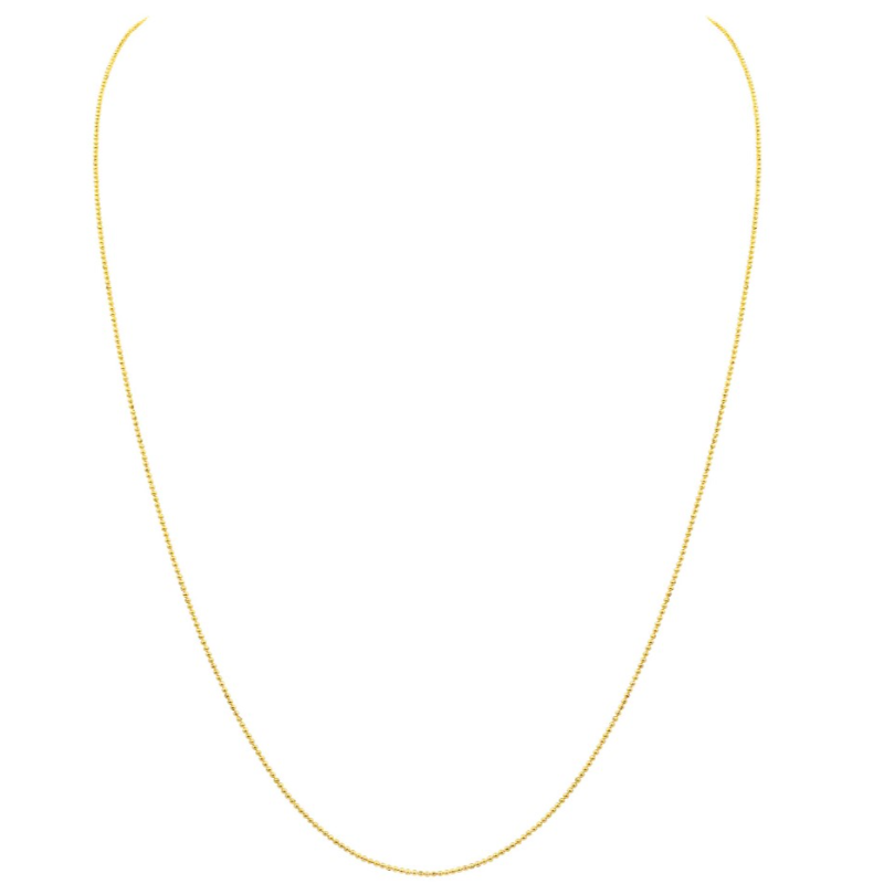 Shiny 22k gold chain