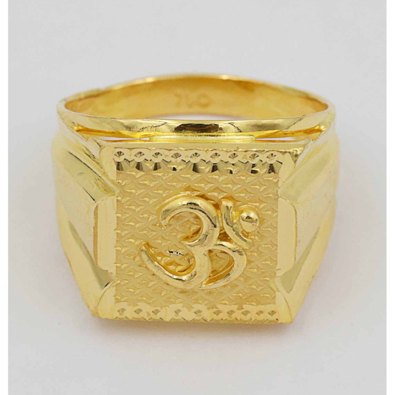 Opulent 22k gold ring