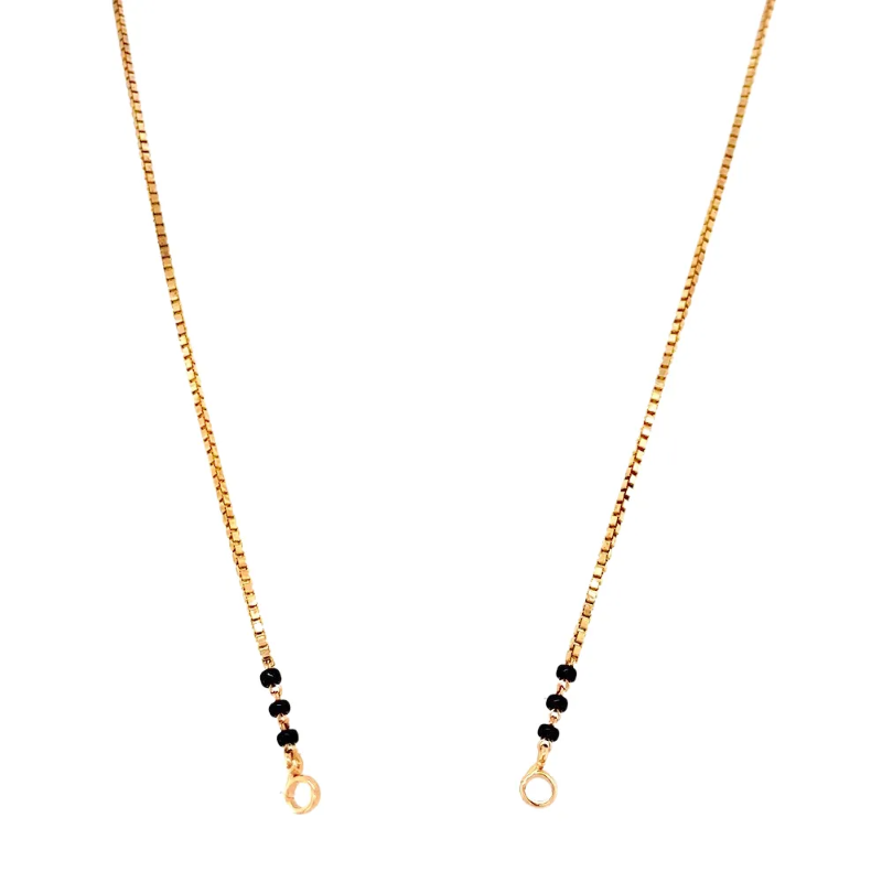 Elite Traditional Rose Gold 18kt Mangalsutra Chain