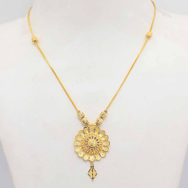 Elegant 22k gold necklace