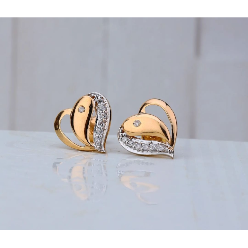 Ravishing 18k gold earrings