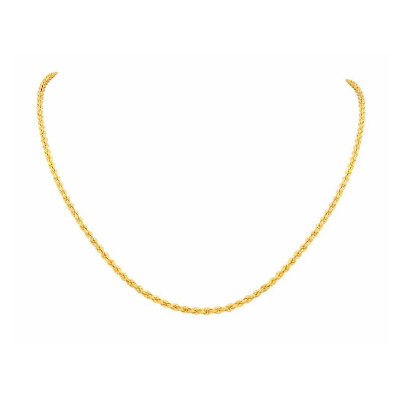 Alluring 22k gold chain