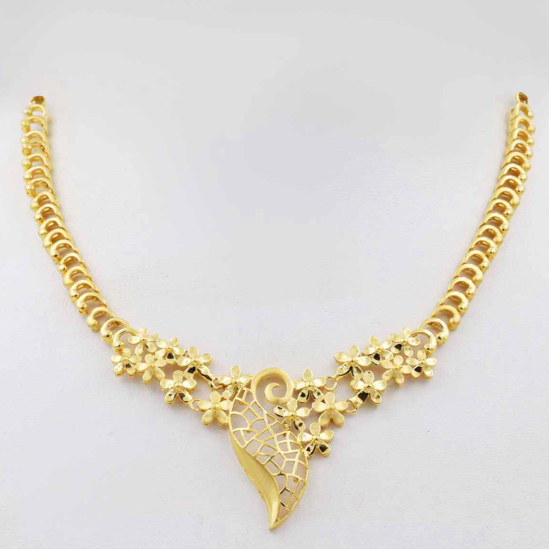 Dazzling 22k gold necklace