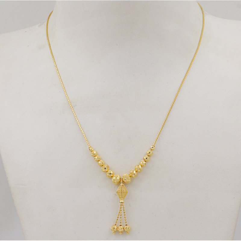 Opulent 22k gold chain