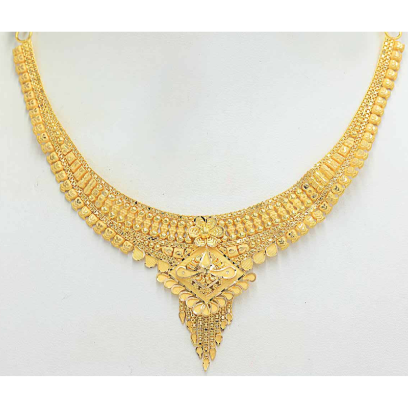 Spellbinding 22k gold necklace