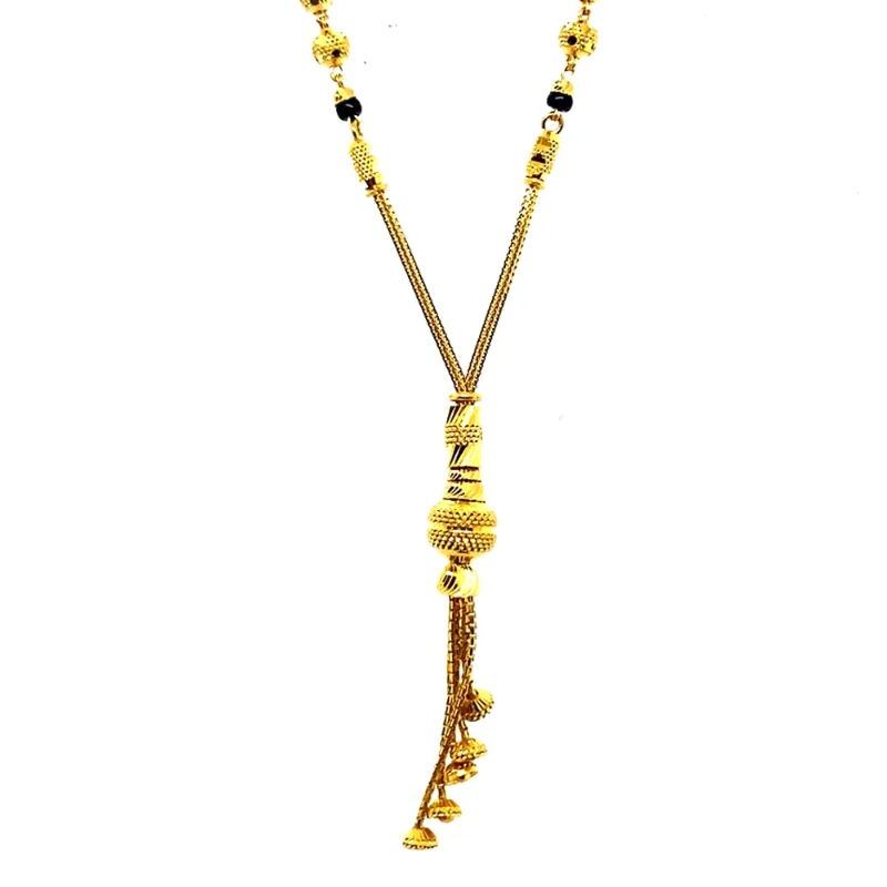 Classic Daily Wear Yellow Gold 22kt Mangalsutra