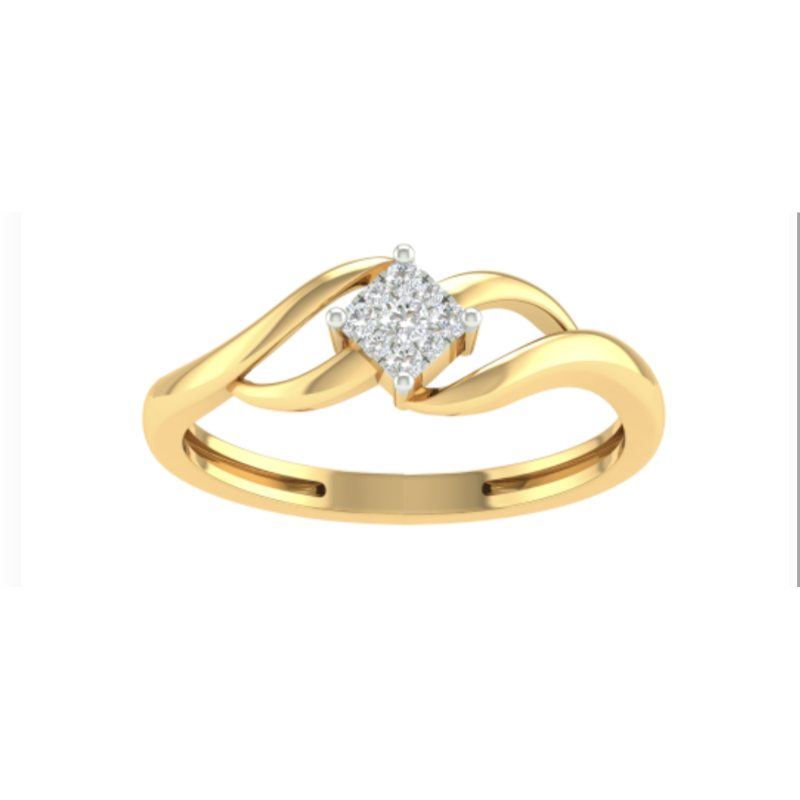 Blissful diamond ring