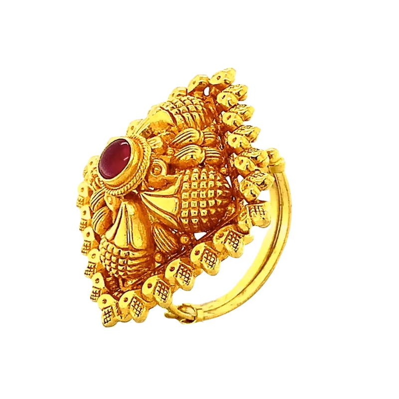 Stunning Traditional Yellow Gold 22kt Ring