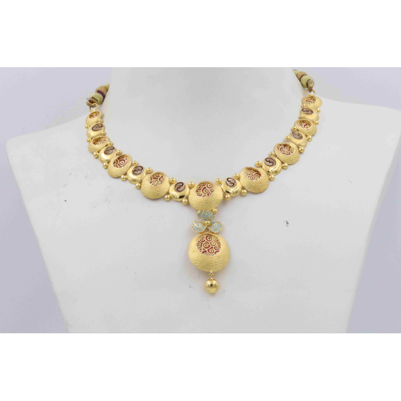 Stunning gold 22k necklace