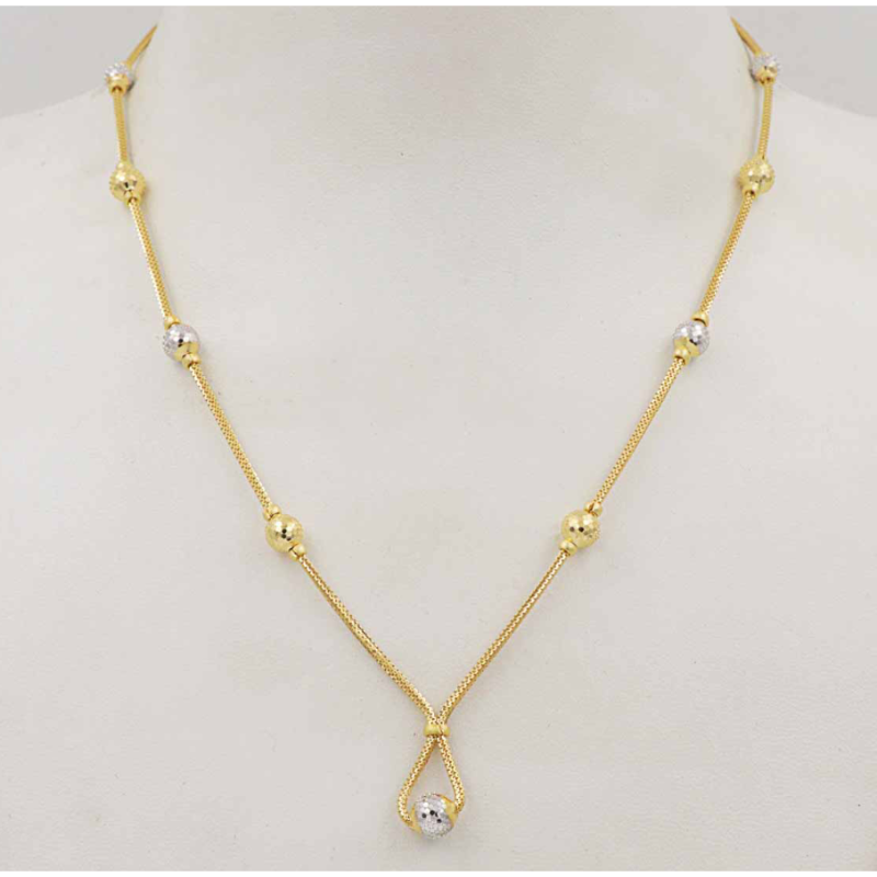 Glamourous 22k gold chain